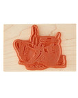 Spellbinders - Wood Mount Stamps - House-Mouse Brew-tiful Day-ScrapbookPal