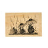 Spellbinders - Wood Mount Stamps - House-Mouse Spring Rain-ScrapbookPal