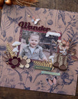 Spellbinders - Woodland Tales Collection - Dies - Woodland Tales Floral-ScrapbookPal