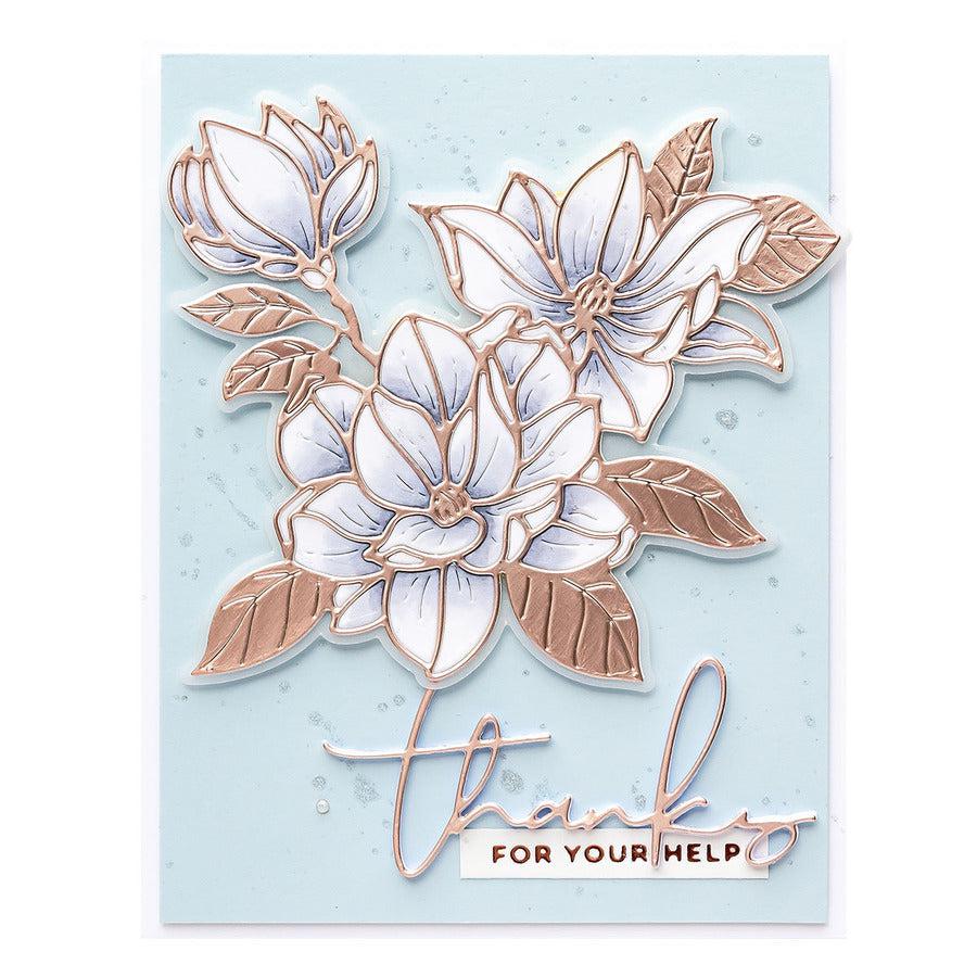 Spellbinders - Yana&#39;s Blooms Collection - Dies - Magnolia Blooms-ScrapbookPal