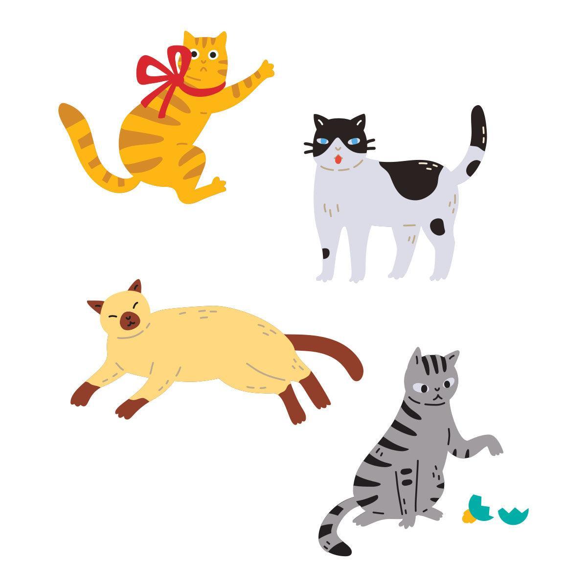 Spellbinders - Yana's Christmas Cats Collection - Dies - Christmas Cats-ScrapbookPal