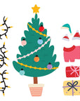 Spellbinders - Yana's Christmas Cats Collection - Dies - Christmas Cats Accessories-ScrapbookPal
