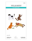 Spellbinders - Yana's Christmas Cats Collection - Dies - Christmas Cats-ScrapbookPal
