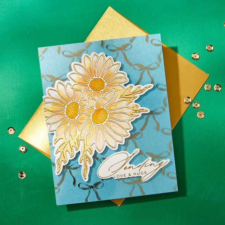 Spellbinders - Yana&#39;s Daisies Collection - Dies - Yana&#39;s Daisies-ScrapbookPal