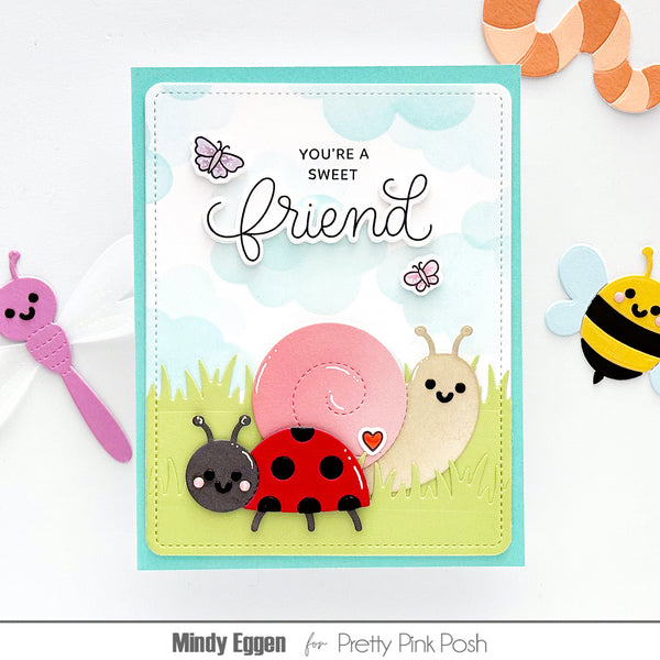 Pretty Pink Posh - Dies - Stitched Bugs