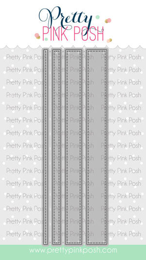 Pretty Pink Posh - Dies - Stitched Strips