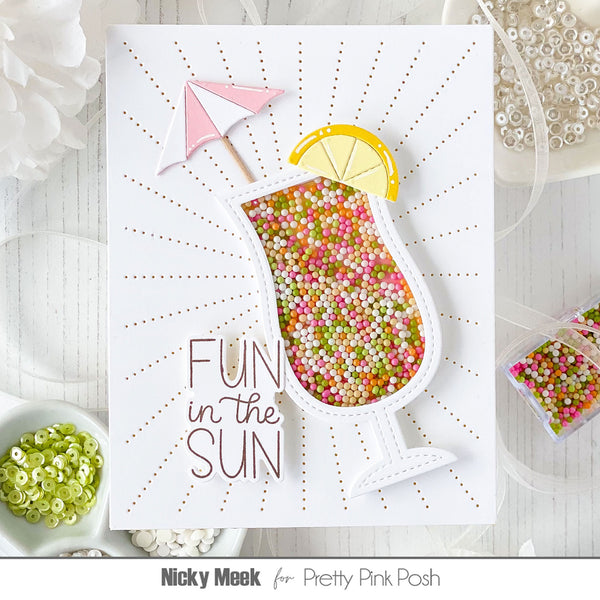 Pretty Pink Posh - Clear Stamps - Happy Summer