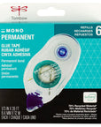 Tombow - Mono Adhesive Permanent - Refill, 6 pk