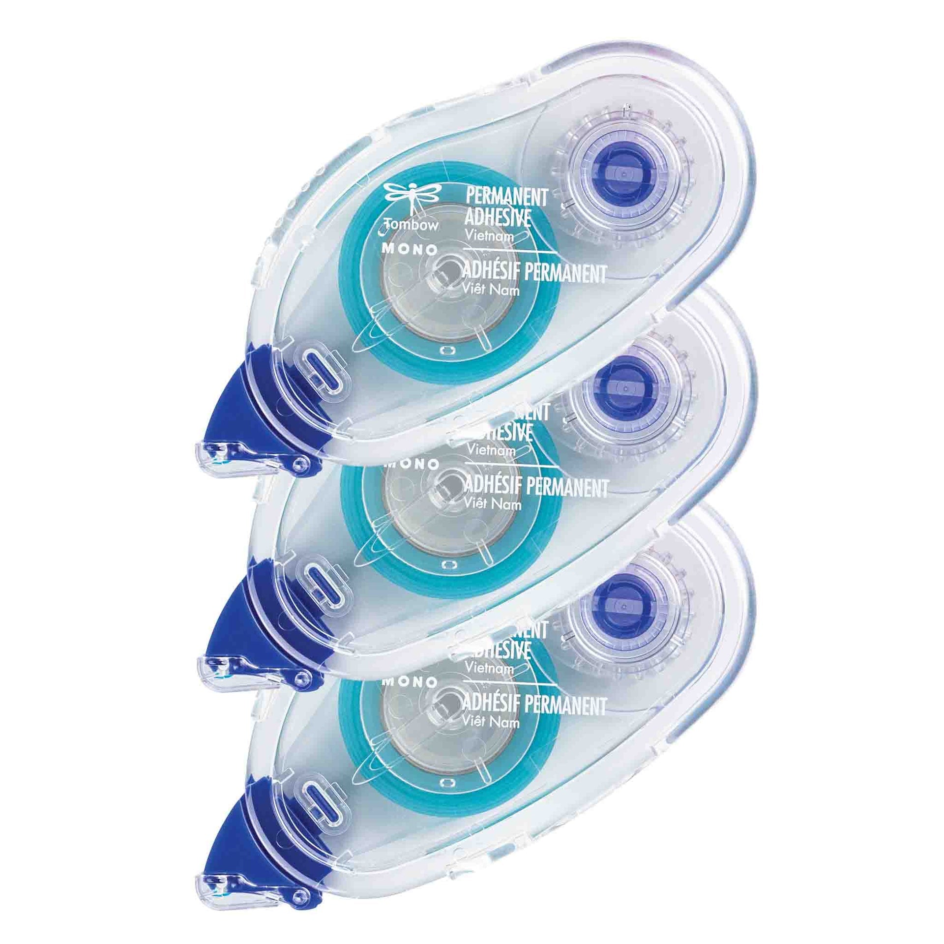 Tombow - Mono Adhesive Permanent - Refill, 3 pk-ScrapbookPal