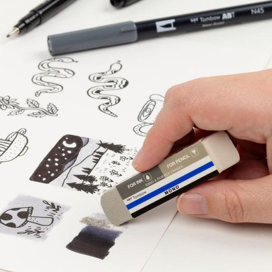 Tombow - Mono Sand and Rubber Eraser-ScrapbookPal