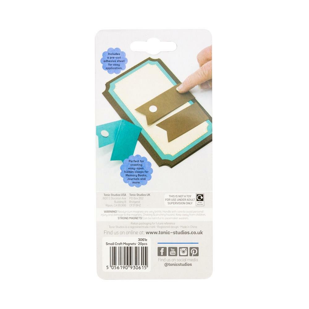 Tonic Studios - Craft Magnets - Sm10 pk-ScrapbookPal