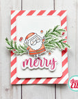 Avery Elle - Clear Stamps - Santa Says