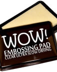 WOW! - Embossing Ink Pad - Clear Ultra Slow Drying-ScrapbookPal