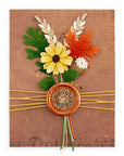 Spellbinders - Serenade of Autumn Collection - Wax Seal Stamp - Sunflower