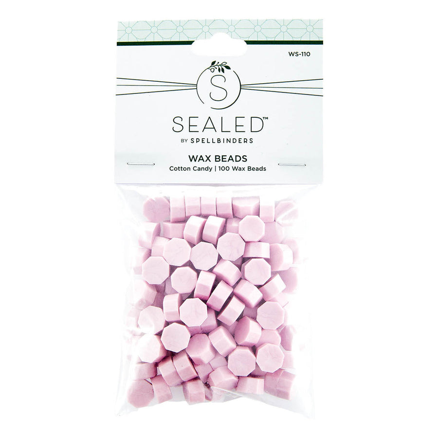 Spellbinders - Sealed by Spellbinders Collection - Wax Beads - Cotton Candy