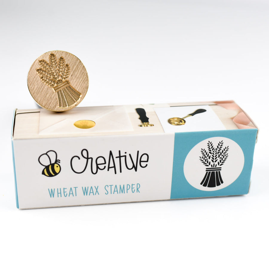 Honey Bee Stamps - Bee Creative Wax Stamper - Wheat