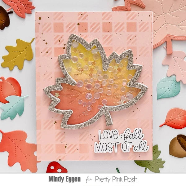 Pretty Pink Posh - Dies - Wide Leaf Shaker
