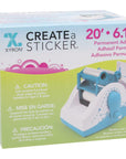 Xyron - 250 Create-a-Sticker Mini Machine Refill Cartridge - Permanent