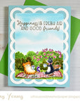 Colorado Craft Company - Clear Stamps - Anita Jeram - Picnic Cats