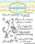 Colorado Craft Company - Clear Stamps - Anita Jeram - Play Ball