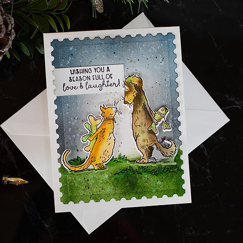 Colorado Craft Company - Clear Stamps - Anita Jeram - Gift Exchange