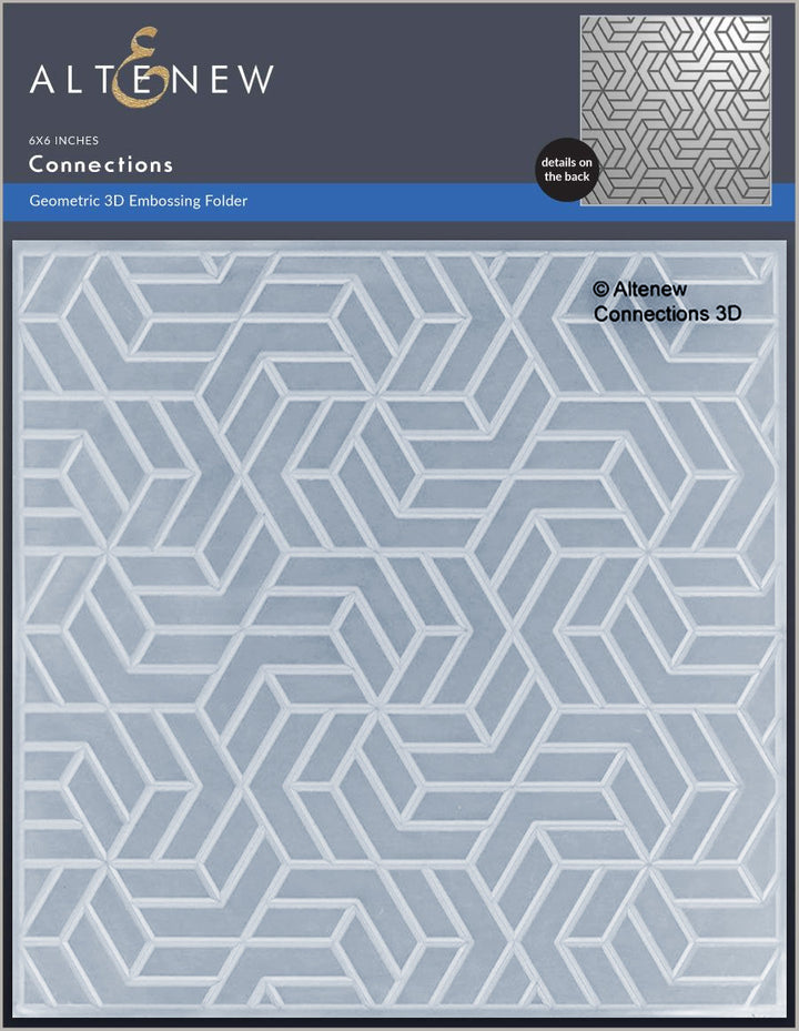 Altenew - 3D Embossing Folder - Connections