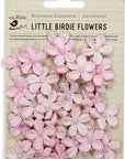 Little Birdie - Pearl Petite Paper Flowers - Pink