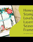 Honey Bee Stamps - Clear Stamps - Seasonal Sentiments