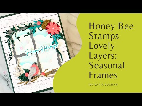 Honey Bee Stamps - Clear Stamps - Seasonal Sentiments