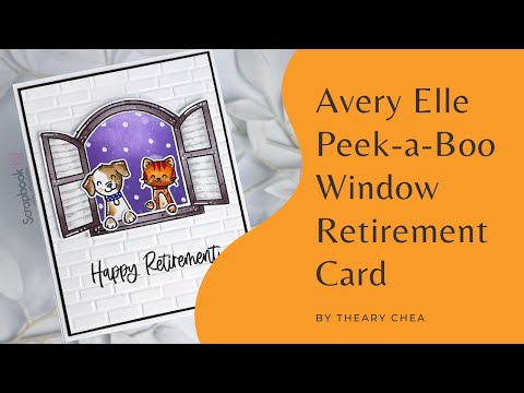 Avery Elle - Clear Stamps - Peek-A-Boo Window
