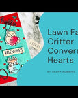 Lawn Fawn - Clear Stamps - Critter Conversation Hearts
