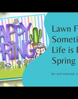 Lawn Fawn - Lawn Cuts - Giant Happy Spring