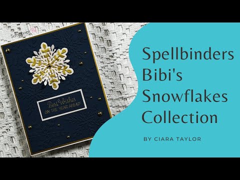 Spellbinders - Bibi's Snowflakes Collection - Dies - Delicate Snowflakes
