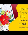 Spellbinders - Classic Christmas Collection - Glimmer Hot Foil Plate & Die Set - Christmas Die & Glimmer Sentiments