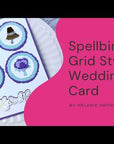Spellbinders - Classic Mouse Wedding Collection - Letterpress + Foil Plate & Cut - Classic Mouse Wedding Sentiments