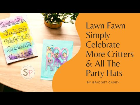 Lawn Fawn - Clear Stamps - Simply Celebrate More Critters