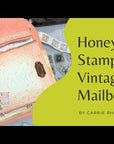 Honey Bee Stamps - Honey Cuts - Mini Postcard