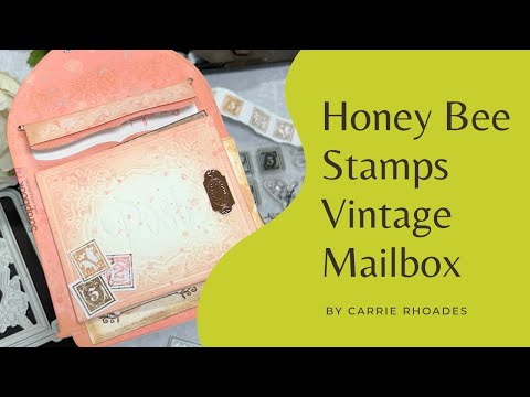 Honey Bee Stamps - Clear Stamps - Postmarked