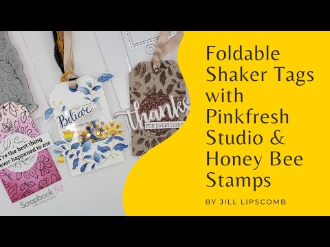 Pinkfresh Studio - Dies - Foldable Shaker Tags