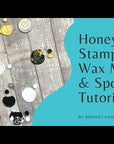 Honey Bee Stamps - Bee Creative Wax Stamper - Heart
