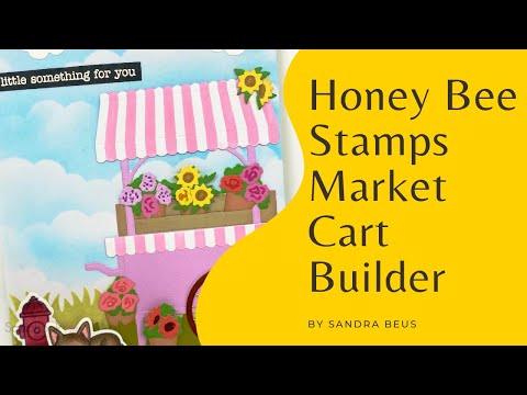 Honey Bee Stamps - Stencils - Market Cart Builder
