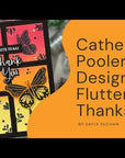Catherine Pooler Designs - Clear Stamps - Flutters & Thanks