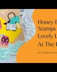 Honey Bee Stamps - Honey Cuts - Beach Break A2 Cover Plate