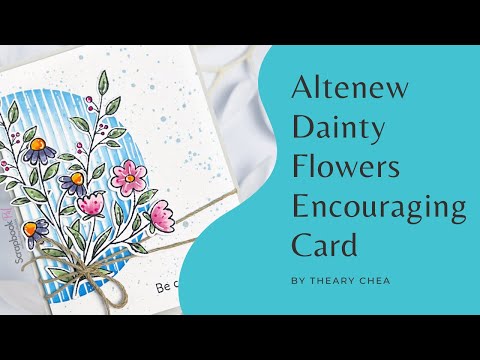 Altenew - Clear Stamps - Dainty Flowers