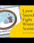 Lawn Fawn - Clear Stamps - Snowball Fight