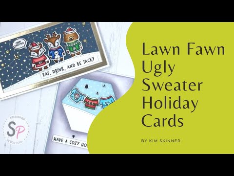 Lawn Fawn - Clear Stamps - Ugly and Bright