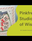 Pinkfresh Studio - Dies - Scalloped Grid Cover Plate