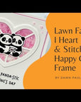 Lawn Fawn - Clear Stamps - I Heart Pandas