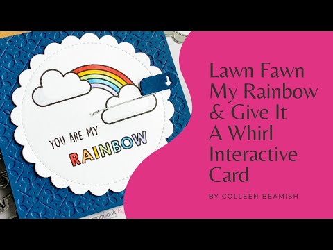 Lawn Fawn - Clear Stamps - My Rainbow