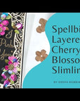 Spellbinders - Layered Fleur Bouquet Slimlines Collection - Dies - Half Slimline Bracket